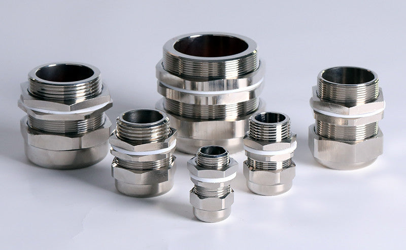 Explosion proof cable gland BDM series 1/2 3/4 1" NPT or M thread carbon steel, brass or stainless steel