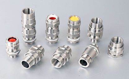 Explosion proof cable gland BDM series 1/2 3/4 1" NPT or M thread carbon steel, brass or stainless steel